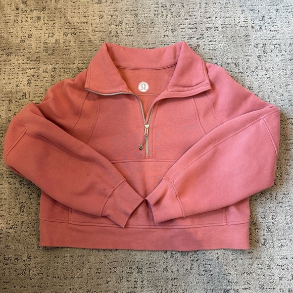 lululemon athletica Pink Half-Zip Sweatshirt - Picture 2 of 12
